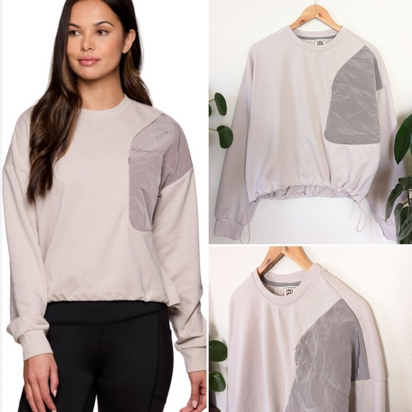 Avalanche | Trek It | Bungee Pullover Pale Pink Mixed Media - Picture 1 of 16